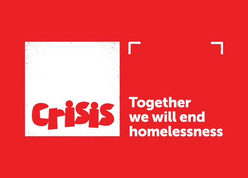 Crisis - Together we will end homelessness logo