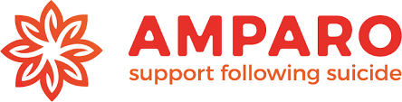 Amparo logo with a link to their website