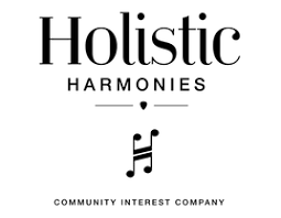 Holistic Harmonies logo with a link to their website