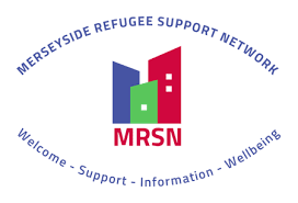 Merseyside Refugee Support Network logo with a link to their website